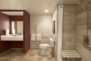 Suite, 2 Double Beds, Accessible (Roll-in Shower)