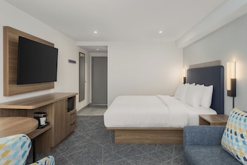 Room, 1 King Bed with Sofa bed (Microwave/Fridge)