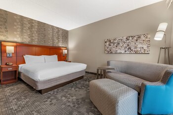 Standard Room, 1 King Bed with Sofa bed, Non Smoking, Courtyard View (Patio)