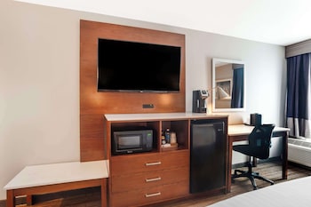 Standard Room, 1 King Bed, Accessible, Refrigerator & Microwave (Walk-in Shower)