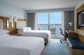 2 Double Bed Suite, Hearing Accessible, High Floor, Waterfront View Sofa Bed, Hearing Accessible