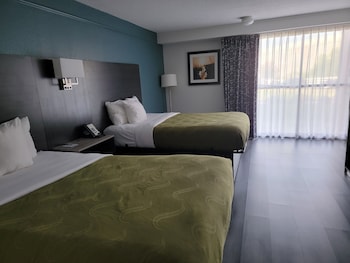 Double Room, 2 Double Beds, Non Smoking