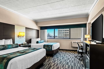 Standard Room, 2 Queen Beds, Non Smoking, Refrigerator (Pet Friendly)