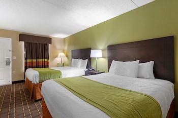 Standard Room, 2 Queen Beds, Smoking, Refrigerator & Microwave