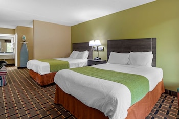 Suite, 2 Queen Beds, Smoking, Refrigerator & Microwave