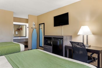 Standard Room, 2 Queen Beds, Smoking, Refrigerator & Microwave
