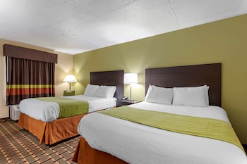 Standard Room, 2 Queen Beds, Smoking, Refrigerator & Microwave