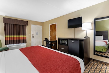Standard Room, 1 King Bed, Smoking, Refrigerator & Microwave