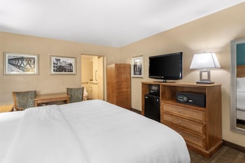 Standard Room, 1 King Bed, Accessible, Refrigerator & Microwave