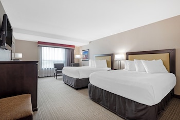 Standard Room, 2 Queen Beds, Non Smoking, Refrigerator & Microwave