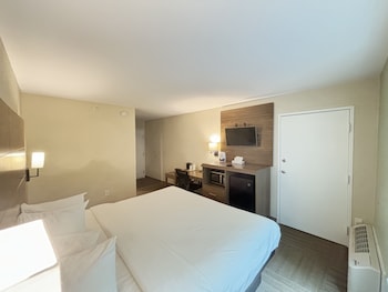 Deluxe Room, 1 King Bed, Accessible, Non Smoking (Roll-in shower w/ Grab Bars)