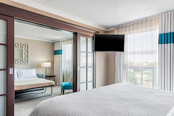 Suite, 2 Double Beds, Tower