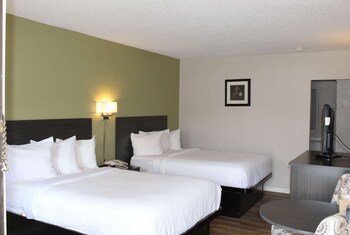 Suite, 2 Double Beds, Non Smoking (1 Bedroom)