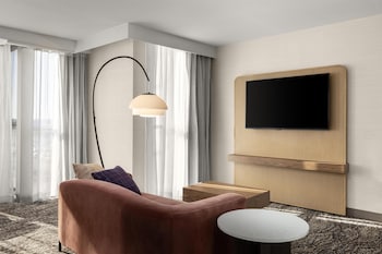 Suite, 1 King Bed, Accessible, Bathtub (Mobility & Hearing)