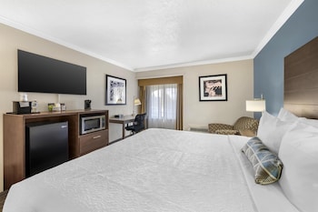 Standard Room, 1 King Bed, Non Smoking, Refrigerator & Microwave