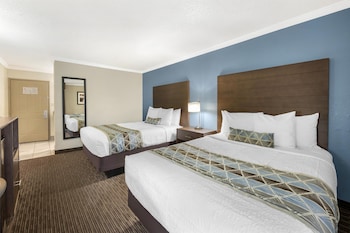 Standard Room, 2 Queen Beds, Non Smoking, Refrigerator & Microwave