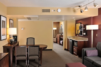 Suite, 1 King Bed, Accessible, Bathtub (Mobility & Hearing)