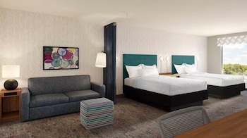 Studio, 2 Queen Beds, Accessible (Hearing)