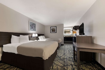 Room, 2 Double Beds, Accessible, Smoking