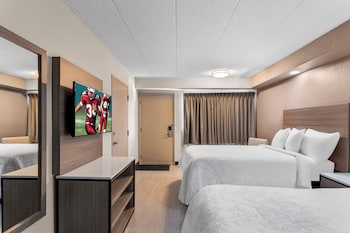 Premium Room, 2 Double Beds (Upgraded Bedding & Snack, Smoke Free)