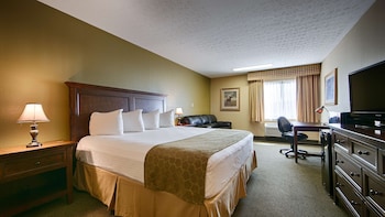 Suite, 1 King Bed, Non Smoking, Refrigerator & Microwave (with Sofabed)
