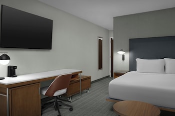 Room, 1 King Bed with Sofa bed, Balcony (Mobility/Hearing Access, Roll-In Shwr)