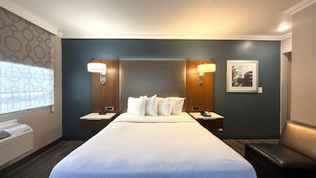 Standard Room, 1 King Bed, Non Smoking, Refrigerator & Microwave