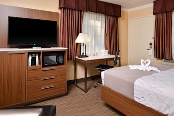 Standard Room, 1 King Bed, Non Smoking, Refrigerator & Microwave