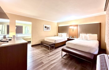 Deluxe Room, 2 Double Beds, Non Smoking, Microwave