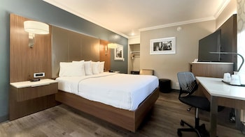 Standard Room, 1 King Bed, Non Smoking, Refrigerator & Microwave
