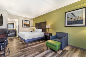 Standard Room, 1 King Bed, Non Smoking, Refrigerator & Microwave