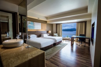Club Room, 2 Twin Beds, Sea View