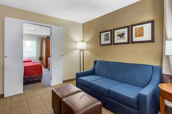 Business Suite, 2 Double Beds with Sofa Sleeper