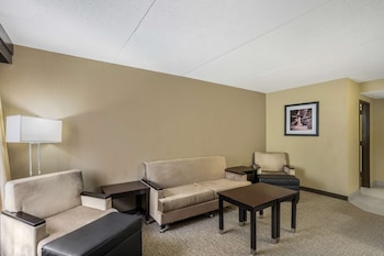 Suite, 1 King Bed, Non Smoking, Refrigerator & Microwave (Living Room;with Sofabed)