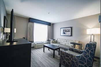 Suite, 1 King Bed, Fireplace, Lake View
