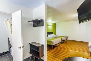 Standard Room, 2 Double Beds, Non Smoking, Refrigerator & Microwave