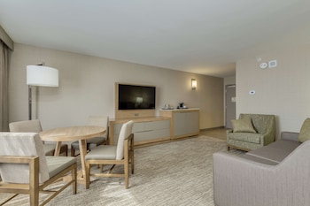 Suite, 1 King Bed, Accessible (Mobility & Hearing, Roll-in Shower)