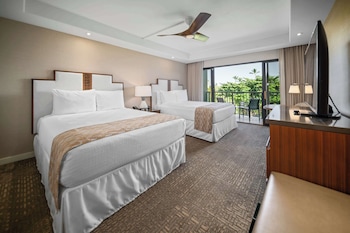 Premium Room, 2 Queen Beds, Accessible, Partial Ocean View