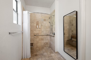 Suite, 1 King Bed, Mobility Accessible (Hearing, Shower w/Grab Bars)