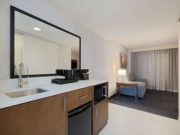 Suite, 1 King Bed, Accessible, Bathtub