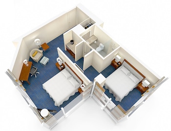 Deluxe Room, Multiple Beds (2 King Beds)