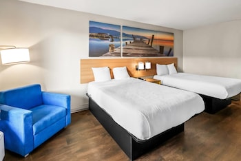 Double Room, 2 Double Beds, Smoking