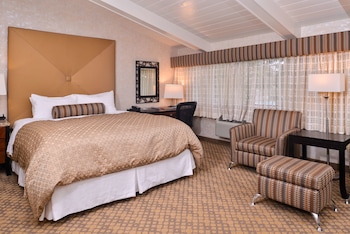 Deluxe Room, 1 King Bed, Refrigerator, Courtyard Area