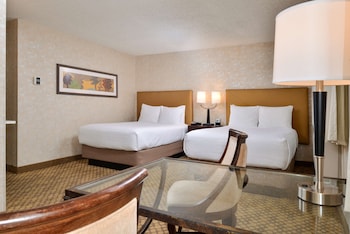Standard Room, 2 Double Beds, Refrigerator, Courtyard Area