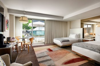 Room, 2 Double Beds, Terrace (View)