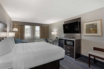 Standard Room, 1 King Bed, Non Smoking, Refrigerator & Microwave