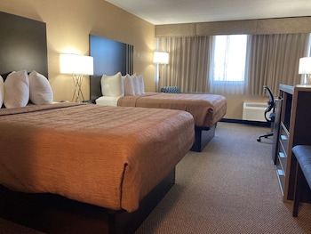 Standard Room, 2 Queen Beds, Non Smoking, Refrigerator & Microwave