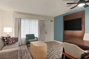 Suite, 1 King Bed, Accessible, Balcony (Mobility and Hearing)