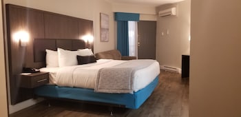 Suite, 1 King Bed, Non Smoking, Refrigerator & Microwave (Shower Only;with Sofabed)