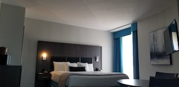 Suite, 1 King Bed, Non Smoking, Refrigerator & Microwave (Shower Only;with Sofabed)